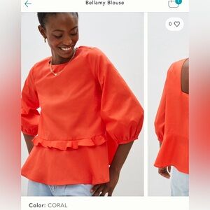 Anthropologie Harshman Bellamy Blouse